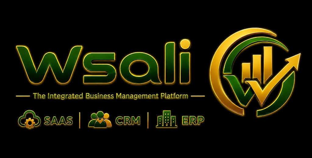 Wsali logo — dark background version