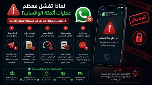 5 WhatsApp automation mistakes that can ban your account