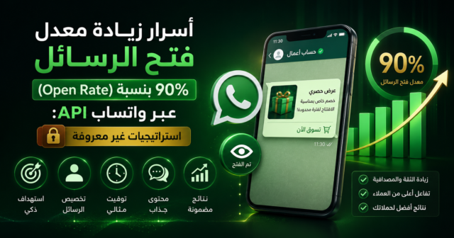WhatsApp API message open rate analytics