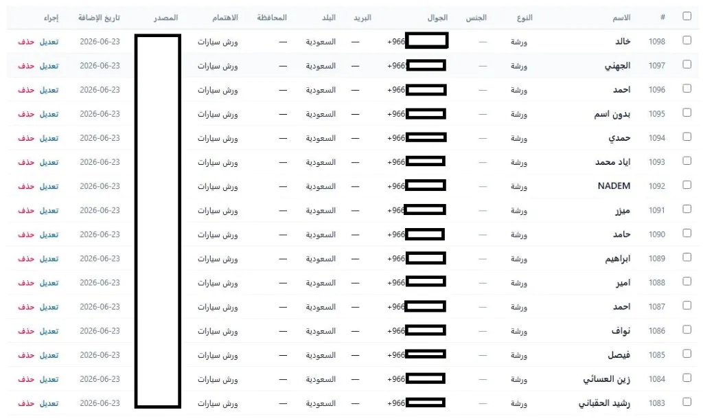 ورش سيارات السعودية