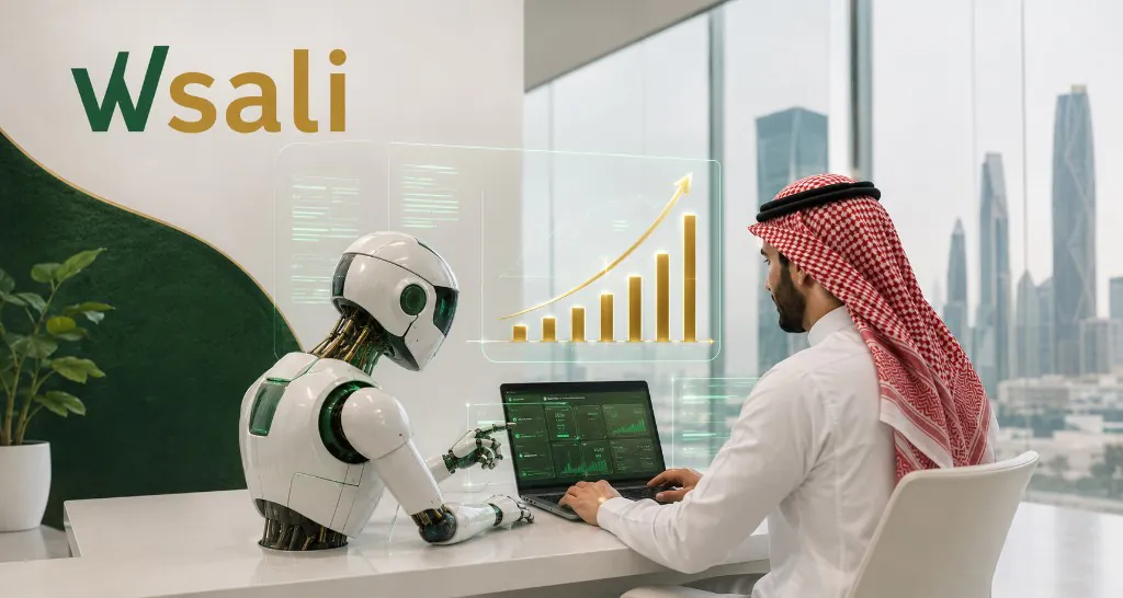 AI customer service — smart bot trained on your business data · Wsali